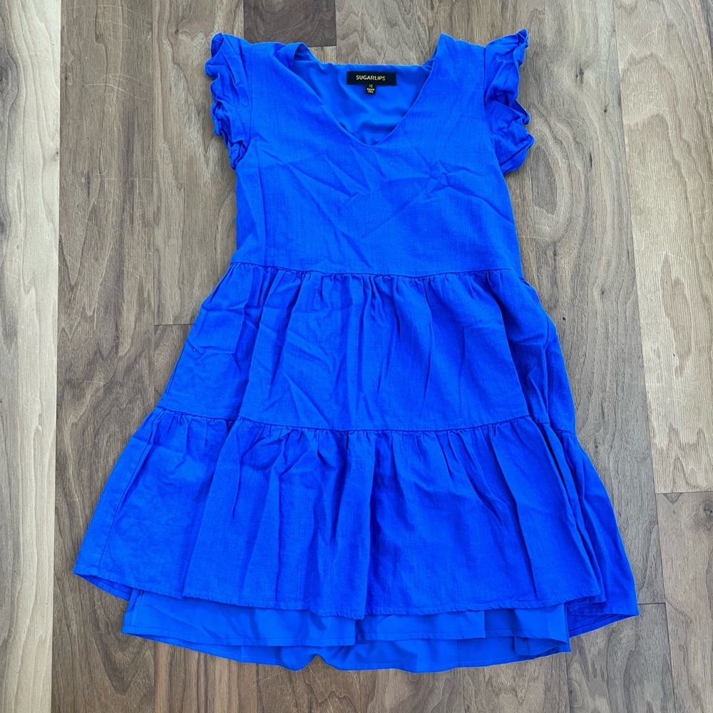 SugaLips Linen Dress